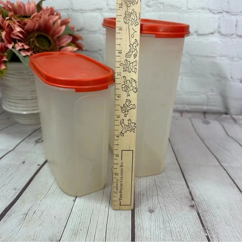 tupperware modular mate oval set of 2 vintage